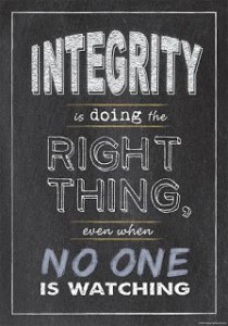 Integrity photo