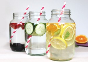 infused-water-jars