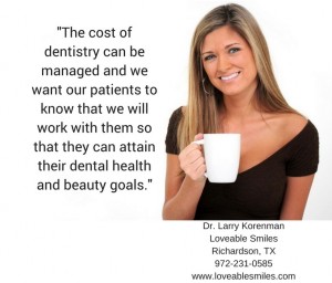 cost of dentistry