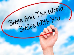 smile and the world smiles with you